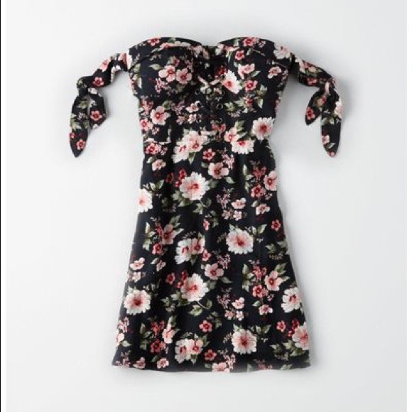 NWOT AE Corset Dress - Picture 6 of 7